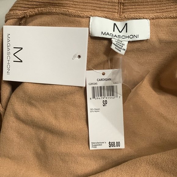 ▪️NWT Magaschoni Women’s Open Front Cardigan Sweater - Picture 5 of 5